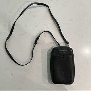 NWOT Kate Spade Zeezee North South Crossbody Purse Black